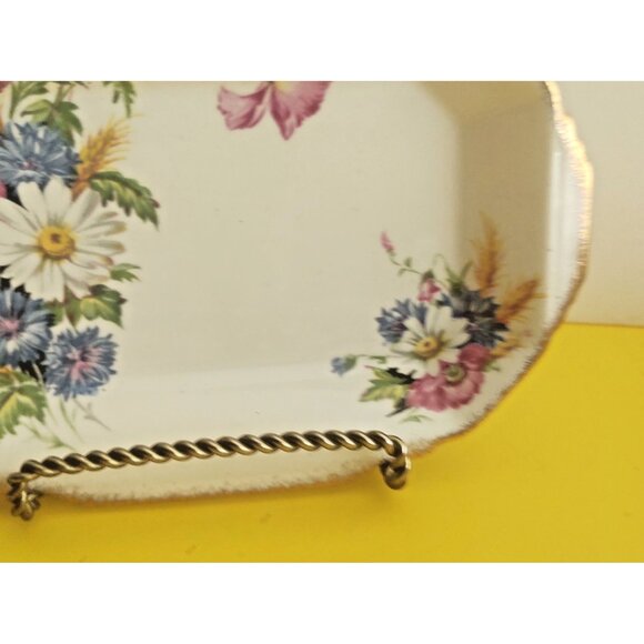 Royal Albert - Harvest Bouquet - Serving/Candy/Butter Dish 7" x 5" - Picture 11 of 11